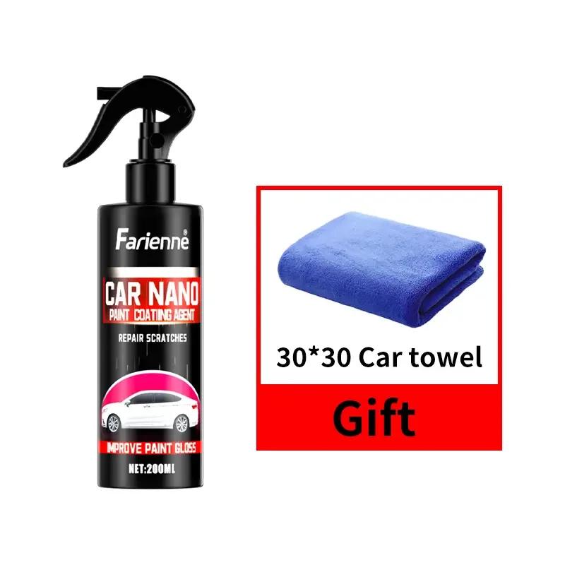 

Универсальный автомобильный керамический спрей-покрытие - полироль для краски 3 в 1, высококачественный ремонт, устойчивый к царапинам, простой в использовании 200ml