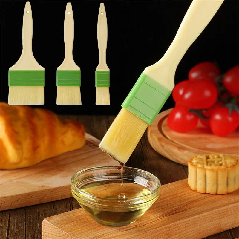 New Baking BBQ Oil Brush Barbecue Pastry Tools Camping Egg Cake Bread Sauce Pancake Brushes Food for Kitchen Cooking Tool Gadget