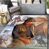 John Wayne Print Rug - Computer Chair Area Rug home decoration Carpet For Living Room Bedroom Flooring Mat