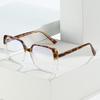 Women's Trendy Large Frame Anti-Blue Light Glasses - Cross-Border Myopia Douyin Style