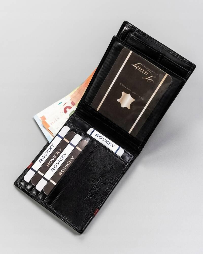 Elegant Men's Leather Wallet - Rovicky