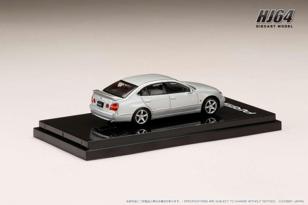 Toyota Aristo V300 VERTEX EDITION Early Type Silver Metallic 1/64