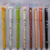 8pcs of erasable cartoon gel pens, 8 colors of colored pen refills, 0.7mm colored pen refills, for note-taking, marking gel pens
