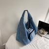Women's Denim Crossbody Bag Large Capacity Tote Bag