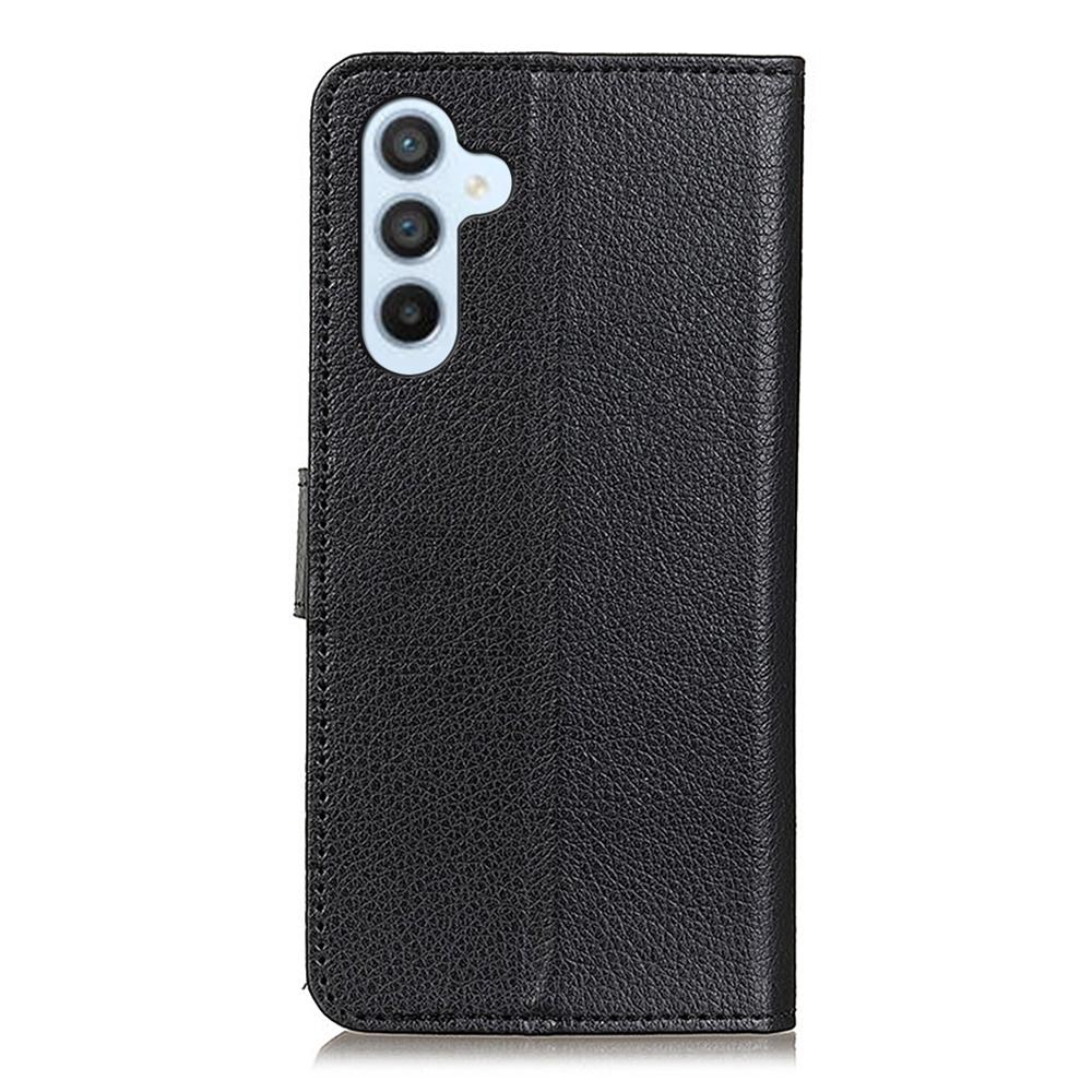 For Samsung Galaxy S26+ Wallet Case PU Leather Phone Cover Litchi Texture