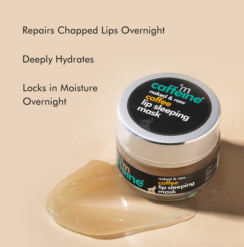 mCaffeine Kawa Maska do Spania na Usta dla Nawilżenia i Regeneracji - 12g