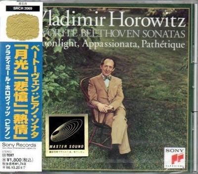 CD WŁODZIMIERZ HOROWITZ - Beethoven: P Sonata Moonlight SRCR2069 Japonia Klasyczny Używany