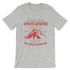 Mountain Explorer-2 T-Shirt. Hiking Camping 100% Cotton Premium Tee NEW