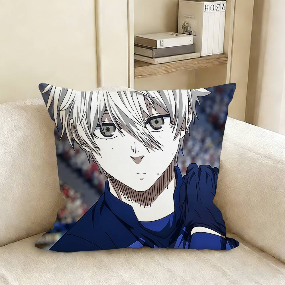

SSeishiro NNagi Various Sizes Square Pillow Case For Car Home Bedchamber Decor 30x30cm
