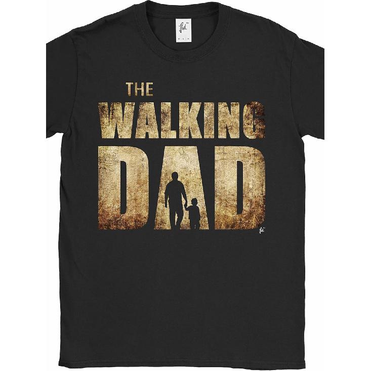 Fancy A Snuggle The Walking Dad Parody Father Son Zombies Mens T Shirt