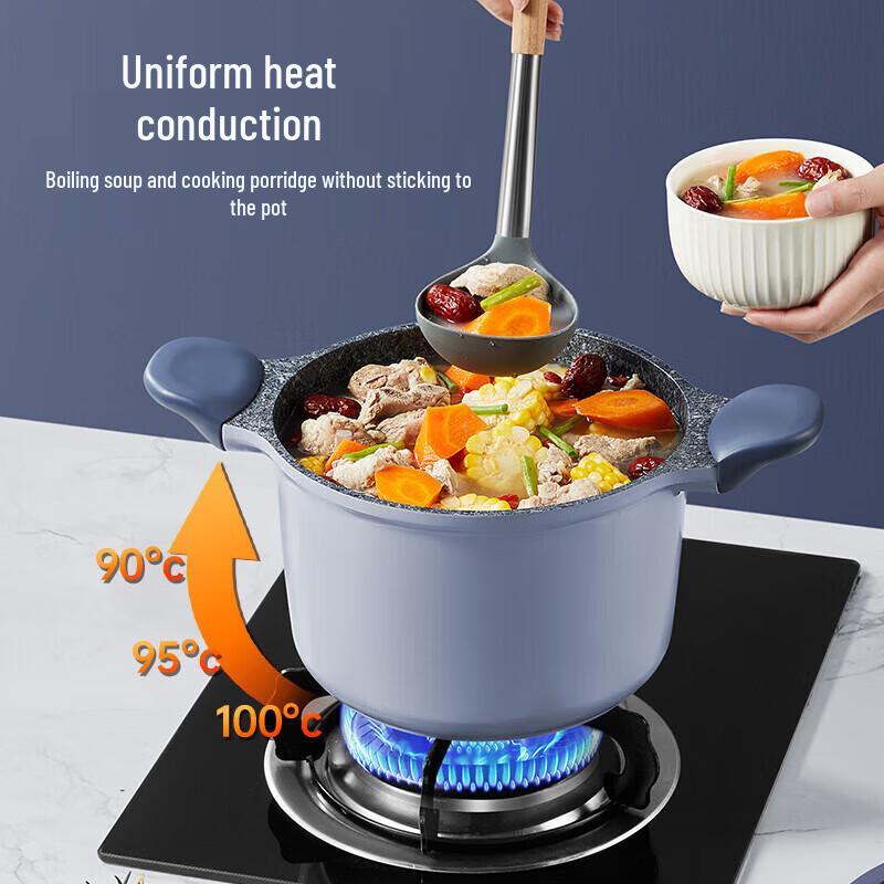 COOKER KING KA71569 Nepřilnavý polévkový hrnec s mikrotlakem