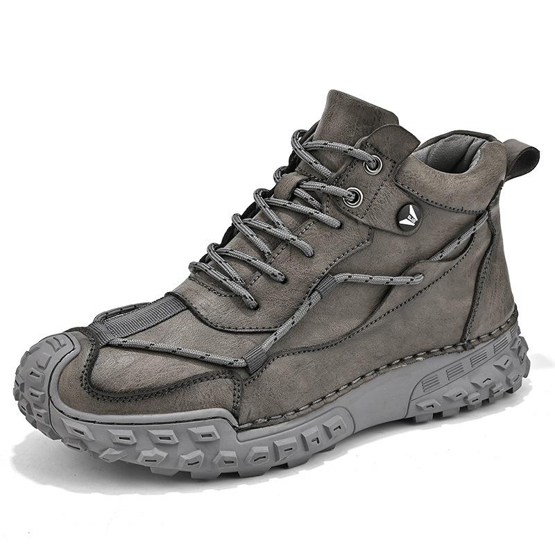 Foreign Trade Four Seasons Autumn and Winter Men's Large Size Cotton Shoes Outdoor Leisure Sports Trendy Shoes Men's Cotton Boots 2025 Casual Shoes