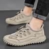 2025 neue Herrenschuhe Sommer vielseitig Sport atmungsaktiv rutschfest Wanderschuhe Mesh-Schuhe Herren Outdoor Freizeit Lederschuhe