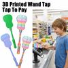 Creative 3D Print Wand Tap To Pay Convenient Checkout Lightweight Contactless Payment Sleeve Cute Funny Magic Wand Holder