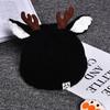 Trendy Woolen Hat Children Antlers Knitted Hat Christmas Hat Winter Halloween