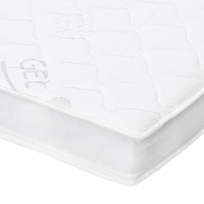 Sur-matelas - VIDAXL - 90 x 200 cm - Mousse Gel 7 cm - Lavable - Respirant
