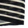 SAINT LAURENT made in Italy Border Pattern Short sleeve V neck knit XS Women Used
