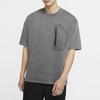 Jordan 23ENG T Shirts Men's Black Crew Neck Moderate Straight Fit CK9187-010