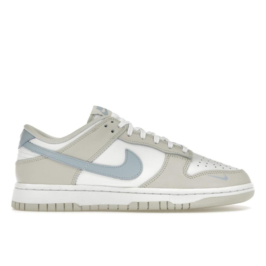 Nike  Dunk Low Light Bone Armory Blue Women Sneakers Cream White Light-Armory-Blue HF0023-100