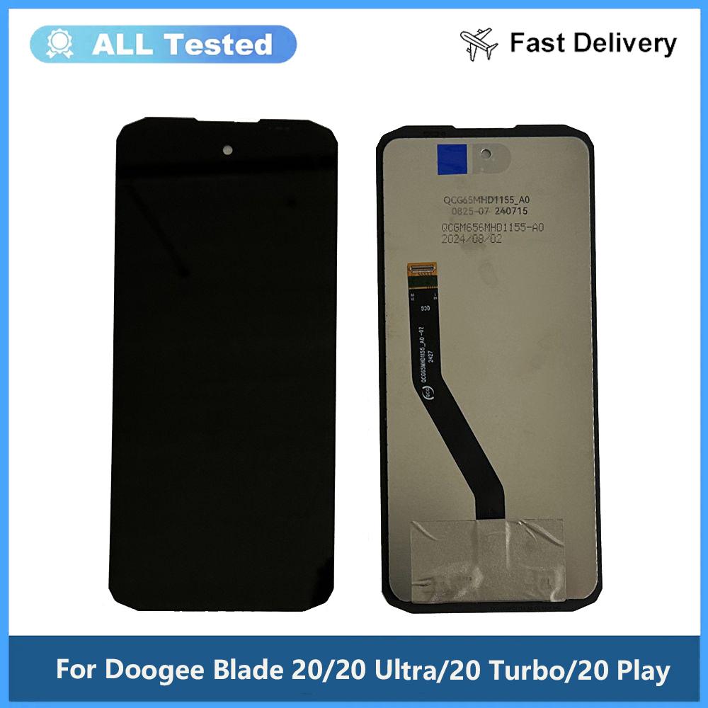 Schermo LCD e Digitalizzatore Assemblaggio Completo Per Doogee Blade 20 Blade 20 Pro Blade 20 Max Blade 20 Ultra Blade 20 Play