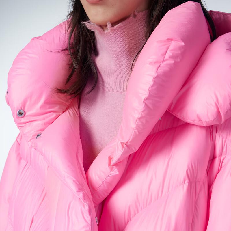 JNBY Women's Loose Fit Hooded Duck Down Jacket