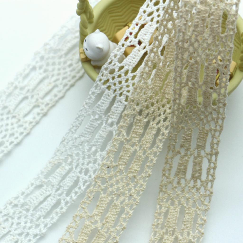 Cotton Thread Lace Accessories Diy Handmade Clothing Fabric Materials Sofa Hat Bedding Curtain Fabric Lace