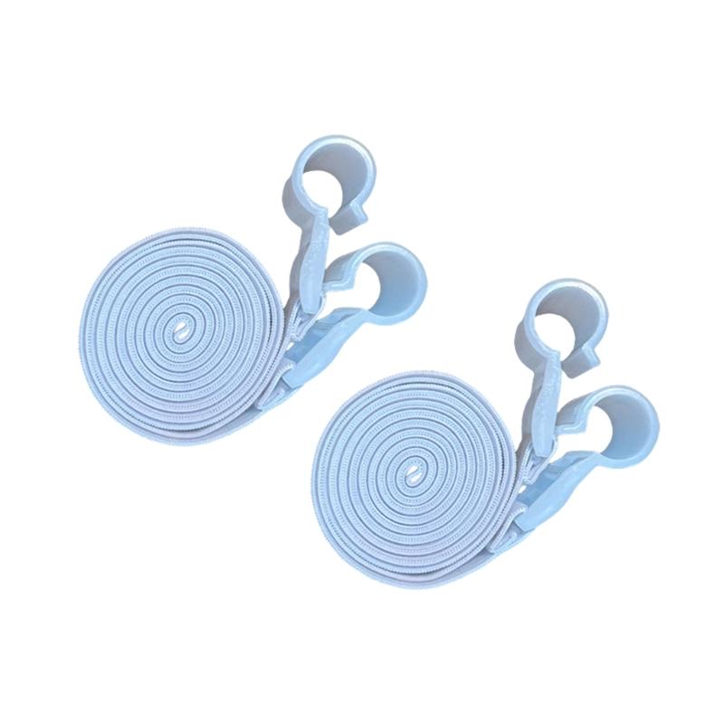 

Plastic Mosquitoes Net Fixing Clamps Ensuring Stability and Easy Installation for Bedrooms and Children Room білий