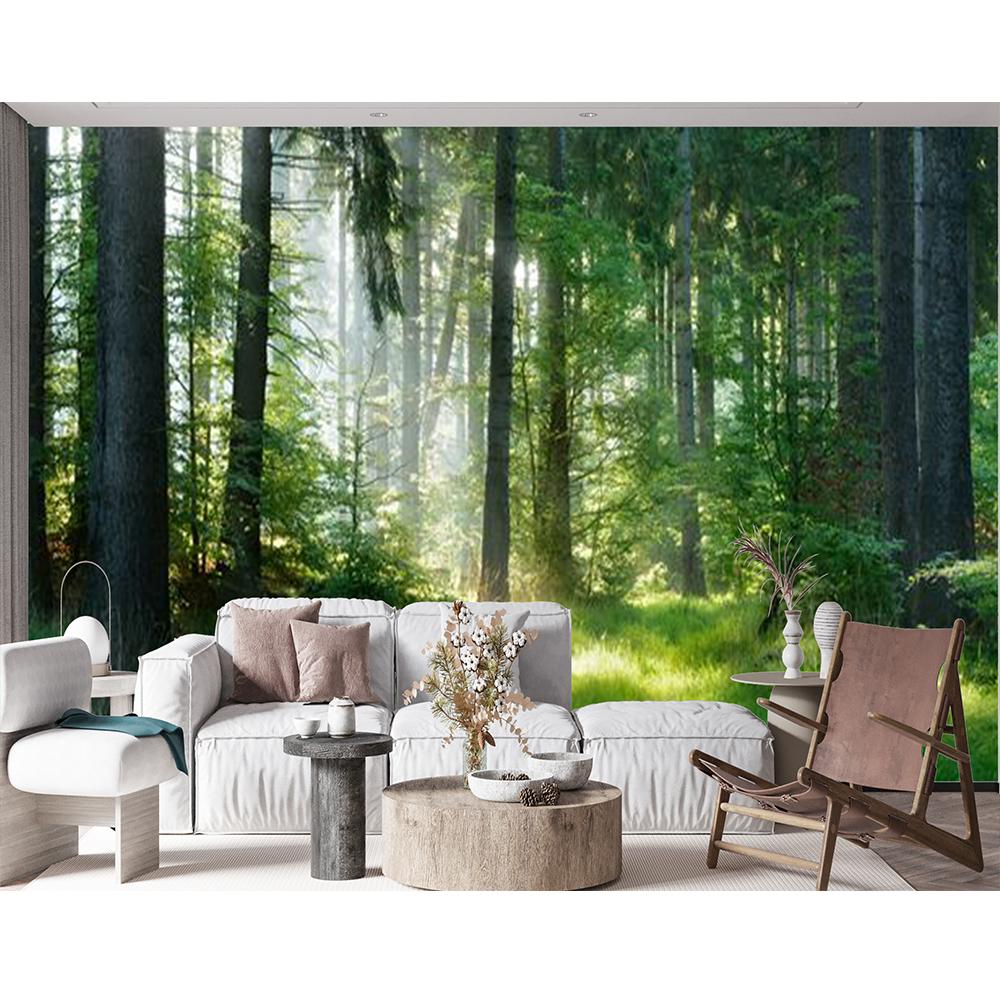 

Лесные обои Мистическое зеленое дерево Дупло Лесной мурал Съемные Природные пейзажи Настенные муралы Гостиная Спальня Домашний декор 200 cm(W) x 140 cm(H)