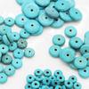 Přírodní vymezovač Rondelle Tyrkysová přívěsky z korálků 6 8 10 12 14 16 mm