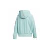 adidas Style Velour Jacket Full Zip Sport Casual Hoodie Women Jacket Light-Green GM1466