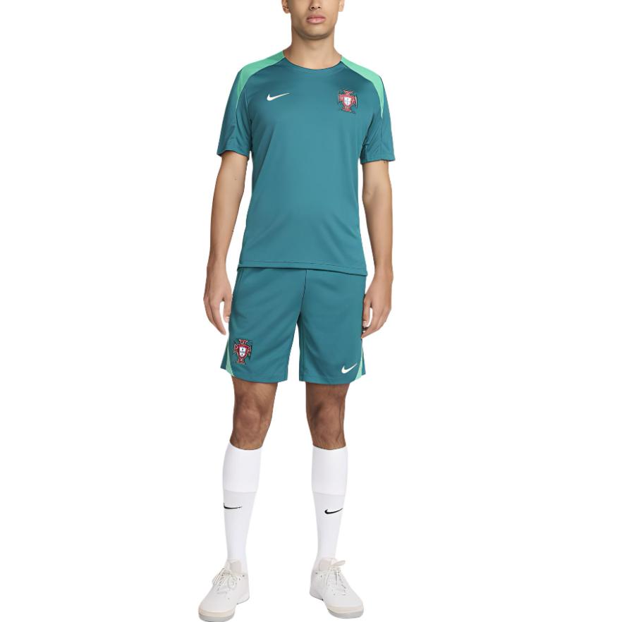 Nike Pantaloncini da calcio in maglia Nike Dri-FIT Portugal Strike da uomo FJ2204-381