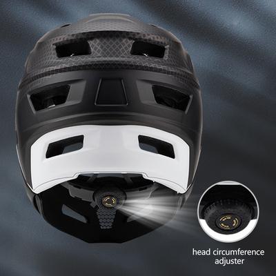 Eastinear Mountain Bike Helmet Adult Men and Women Outdoor Sports Roller Skating Skateboard Riding Full Face Helmet Detachable
