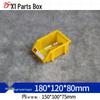 Thickened Tool and Parts Storage Box with Slanted Mouth