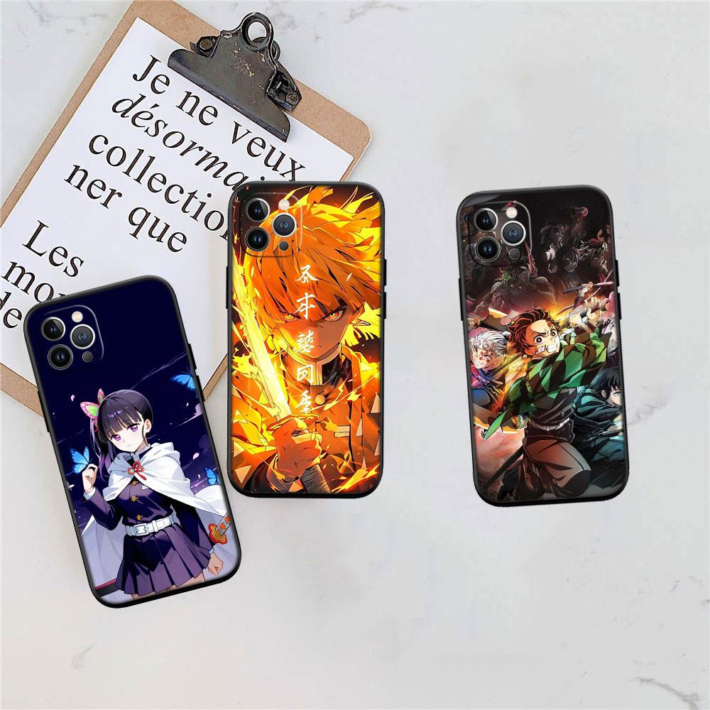 Demon Slayer Art New High-End Shell Phone Case for iPhone SE X XS XR 16E 11 17 Pro Max 8 7 6 6s Plus