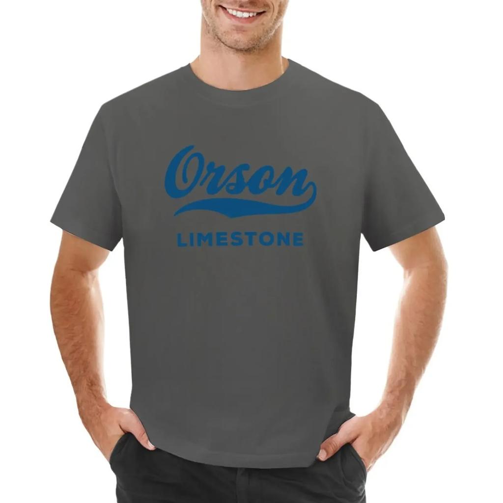 Orson Limestone T-shirt tees vintage heavyweight t shirts for