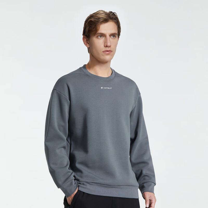 HOTSUIT Men's Cotton Crewneck Sweatshirt
