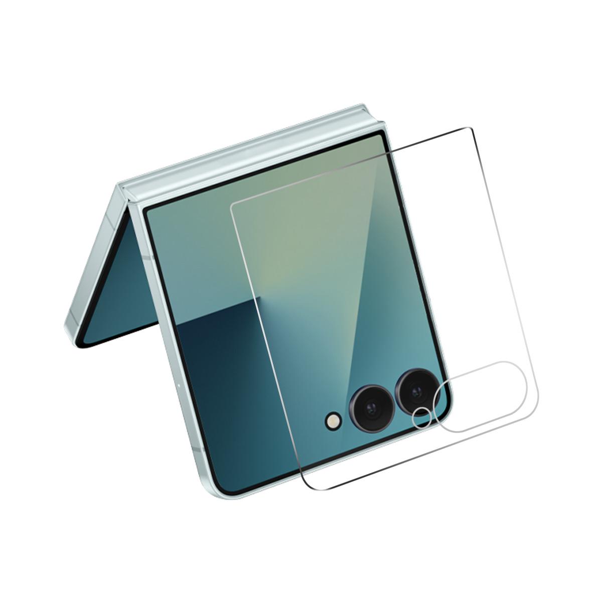 

For Samsung Galaxy Z Flip7 5G Screen Protector 9H Hardness High Aluminum-Silicon Glass Film Transparent