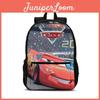 Cars Movies Cartoon Backpack For Kids With Nylon Material And Spacious Design