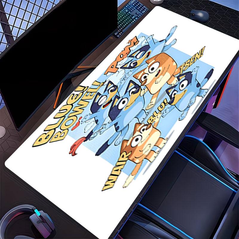 Bluey Print Mouse Pad, for Keyboard Pad Laptop PC Mat for Office Home Use, Desk Decor, Perfect Birthday Gift for Gamers