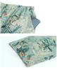 Grandma's Summer Short Sleeve Two-Piece Suit - Ice Silk Casual Wear for Middle-Aged and Elderly Women