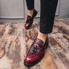 Fashion Men Comfortable Coiffeur Shoes Men's 2024 New Leather Loafers Elegantes Business Office Shoes for Men Comfortable Walking Shoes