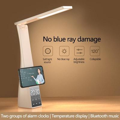Multifunktionale klappbare Schreibtischlampe mit Bluetooth-Lautsprecher