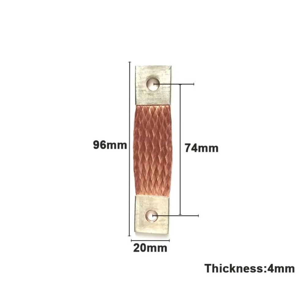 300Ah Battery Cells Connector 74mm Pitch Copper Connecter New Flexible Busbar