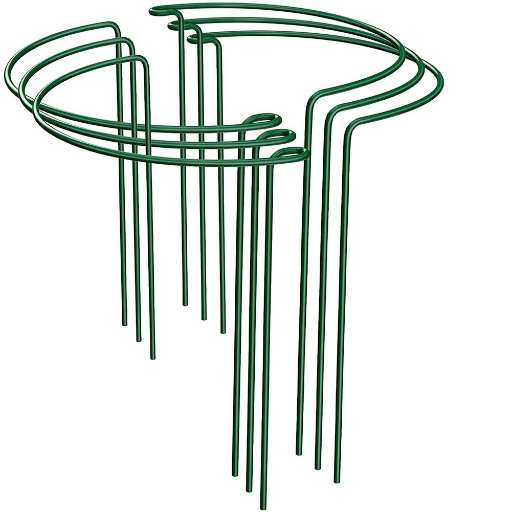 

4/6 шт. решетка для растений, вьющаяся опора для растений в форме сердца, металлическая клетка для томатов, садовый крепежный стержень для горшечных растений и цветов