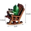 Christmas Doll House Chair Ornament Vintage Miniature Model Chairs for Xmas Living Room Partys Gifts Decor
