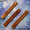 Natural Wooden Incense Stick Holder Ash Catcher Burner Incense Stand Rack Incense Base Aromatherapy Plate Home Decoration