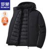 ROMON Men's Hooded Thick Warm Cotton Jacket