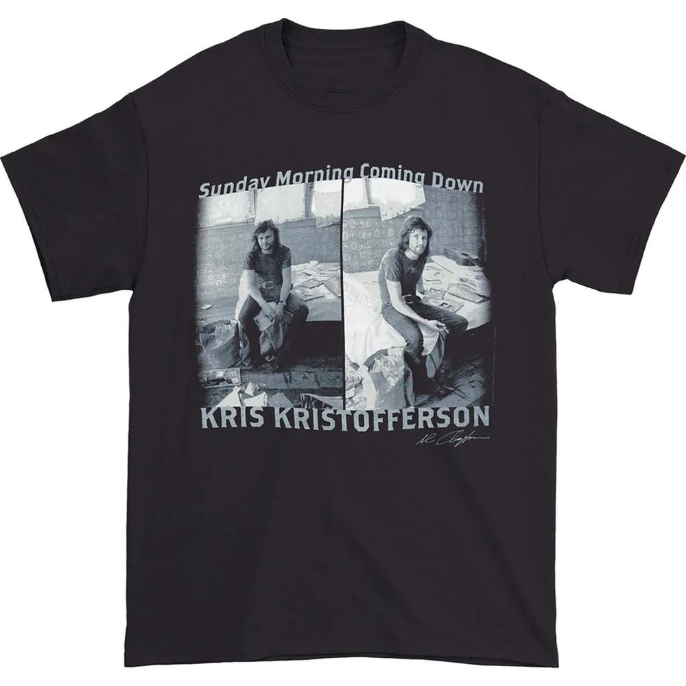 Kris Kristofferson Rip 1936 2024 Full To 4XL Shirt Gift For Fan Unisex T-Shirt L