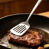 Safe Kitchen Cooking Tool Pure Titanium Frying Spatula/Leak Spatula/Soup Spoon, Non-stick Lightweight Heat Resistant Kitchenware Utensil, Portable