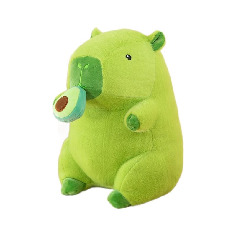 Summer Watermelon Strawberry Capybara Doll Children's Pulling Line Corn Carrot Avocado Kapibala Doll